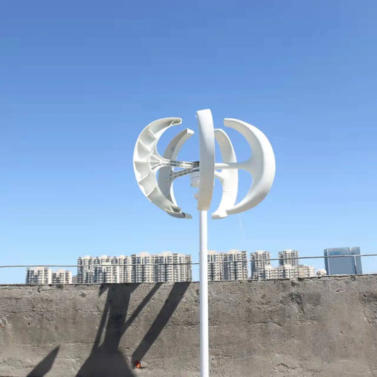 Wind Power Turbine 300W/400W Vertical Windmill Generator 12V/24V With MPPT Charge Regulator Quite And Efficient by 54 Energy - Renewable Energy Store