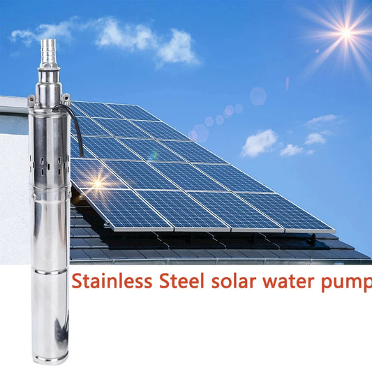 150W 370W 750W 12V 24V 48V 60V 72V DC Brushless Solar Water Pump by 54 Energy - Renewable Energy Store