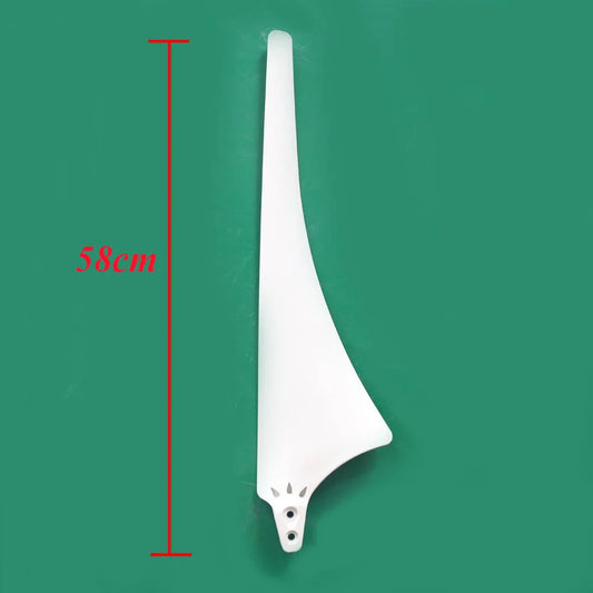 FLTXNY 580mm 630mm Wind Turbine Blades For Horizontal Wind Generator Nylon Blades 300w 400w 500w 600w Blades For Wind Turbine by 54 Energy - Renewable Energy Store