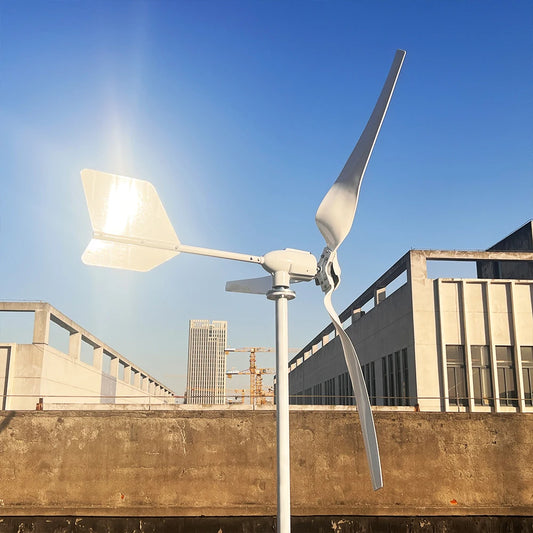 FLTXNY New Style 3KW 4KW 5KW Wind Turbine Generator With 3PCS Blades With 24V/48V/96V With Off Grid System by 54 Energy - Renewable Energy Store