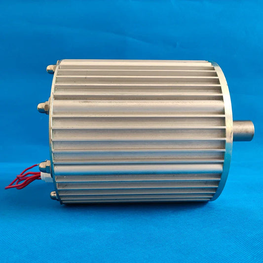 1000W 2000W 12V 24V 48V 3 Phase Gearless Permanent Magnet Generator With Free Controller Use For Wind Turbine Water Turbine by 54 Energy - Renewable Energy Store