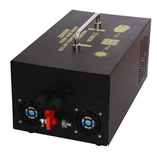 2000W Pure Sine Wave Hybrid Power Inverter 24V DC to 220V AC/DC Converter LCD Display 24V/48V to 120V/230V/240V 30A Controller - 54 Energy - Renewable Energy Store