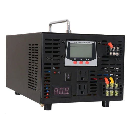 2500W Pure Sine Wave Hybrid Inverter 24V 220V Solar Inverter 12V/48V to 120V/230V/240V DC to DC/AC Converter 30A Control Charger - 54 Energy - Renewable Energy Store