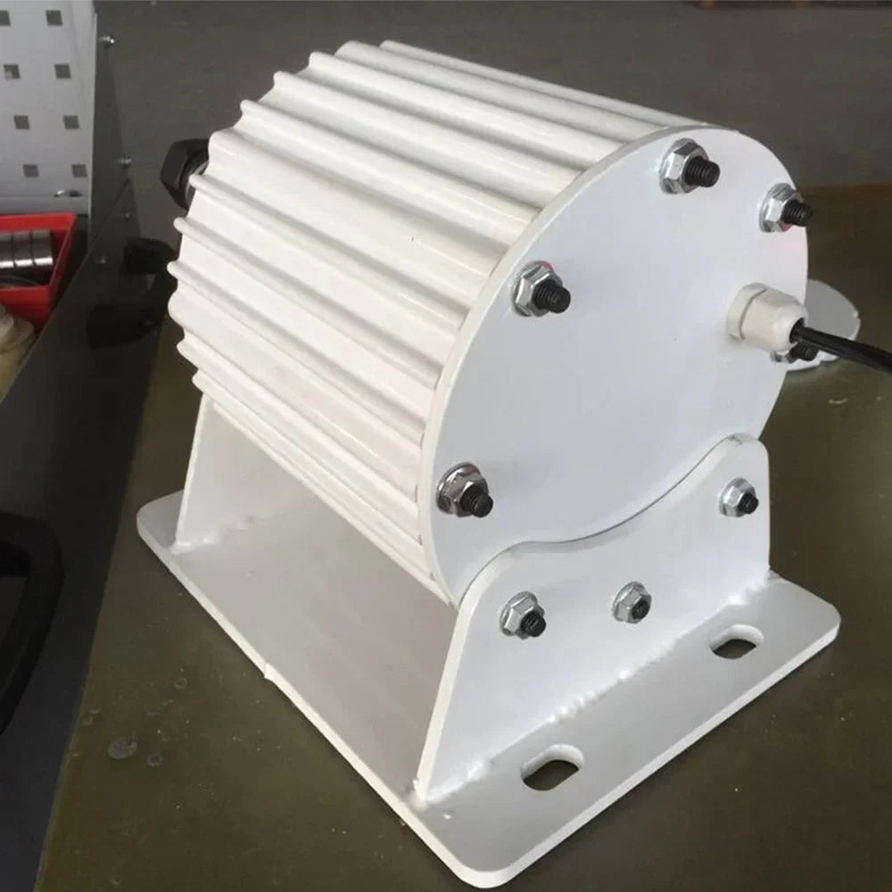 Generator AC Alternators 10KW 24/48/220/380V Gearless Permanent Magnet Low RPM For Wind And Water Turbine Diesel Engine by 54 Energy - Renewable Energy Store