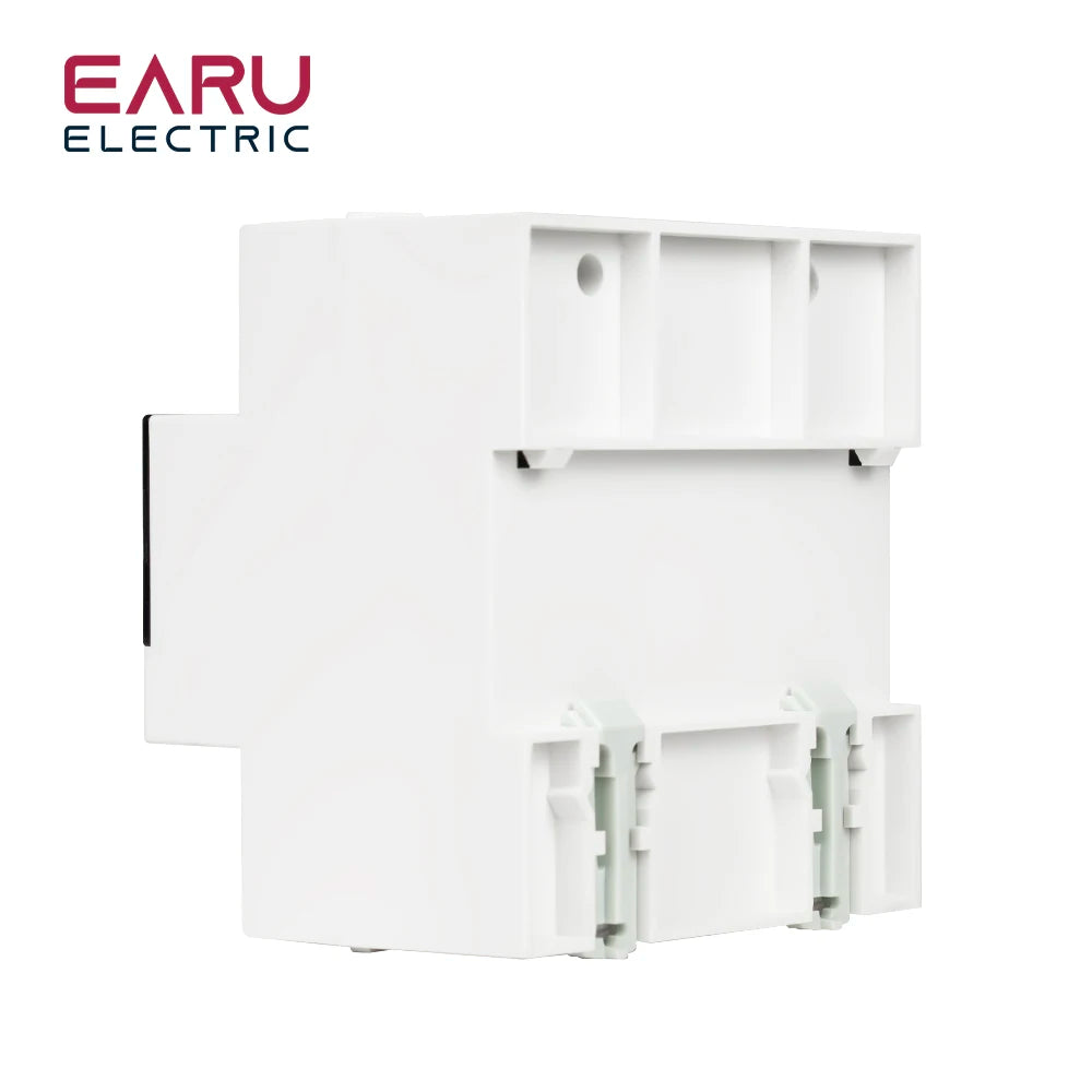 63A 100A 220V ATS Adjustable Over Under Voltage Current Protector Dual Power Conversion Automatic Transfer Switch Monitor Relay