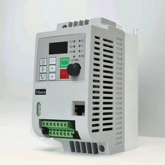 For Europe: 220v 1-phase Input, 3-phase Output Frequency Converter, Powers 1.5kw/2.2kw/4kw, VSD/VFD/50HZ Inverter by 54 Energy - Renewable Energy Store