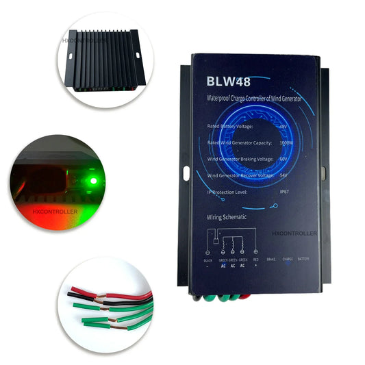 1000W Low Wind Speed MPPT Charge Controller 12V 24V 48V by 54 Energy - Renewable Energy Store