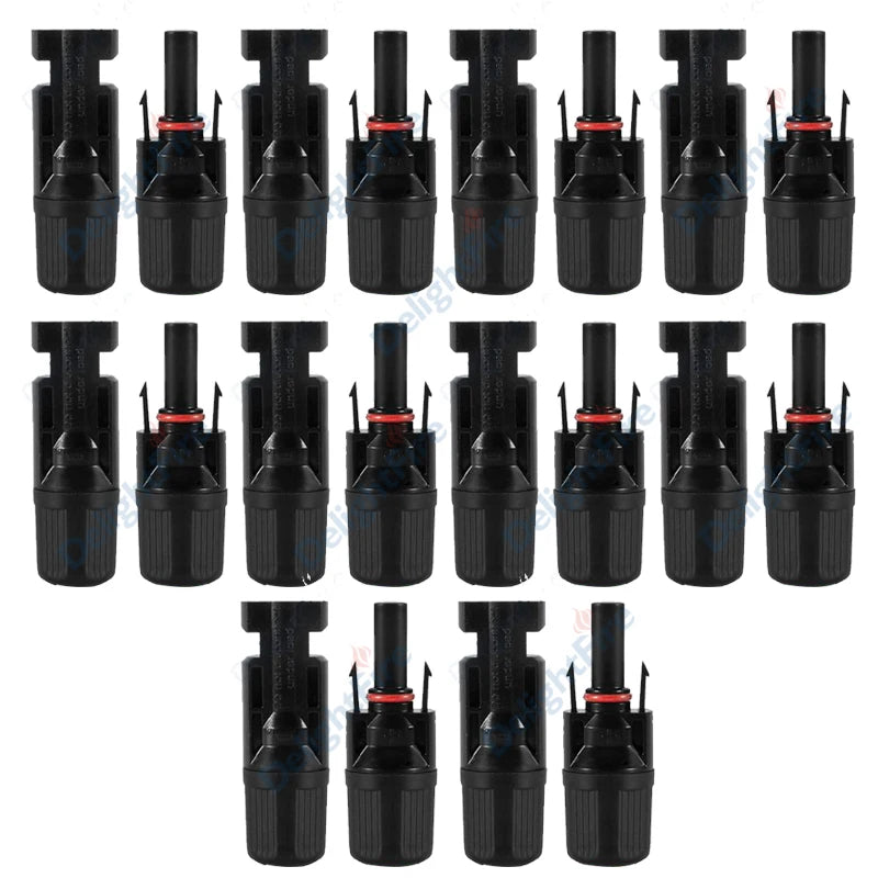 Solar Connectors 30A 1000V Male Female Plug IP67 Waterproof Terminal by 54 Energy - Renewable Energy Store