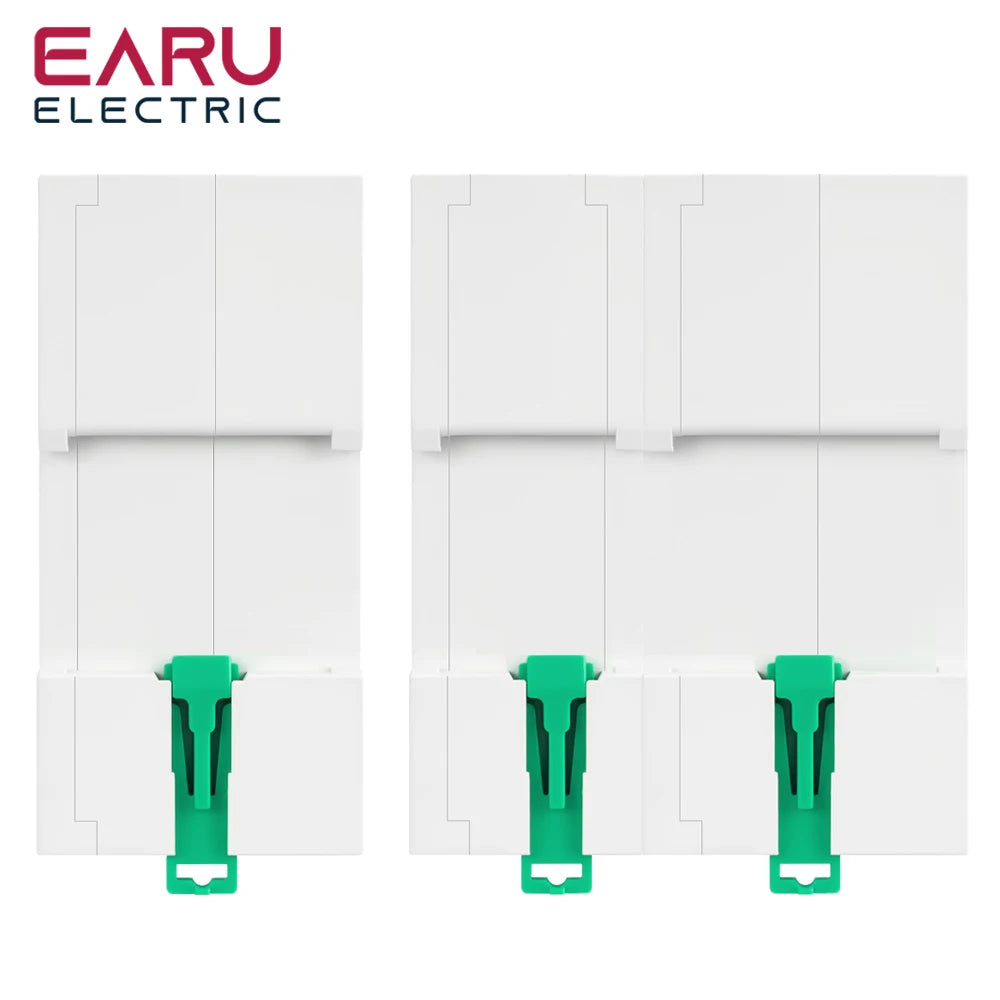 2P 4P 80A AC 230V 110V ATS Mini Automatic Transfer Switch Dual Power Electrical Selector Switches Uninterrupted Power Din Rail