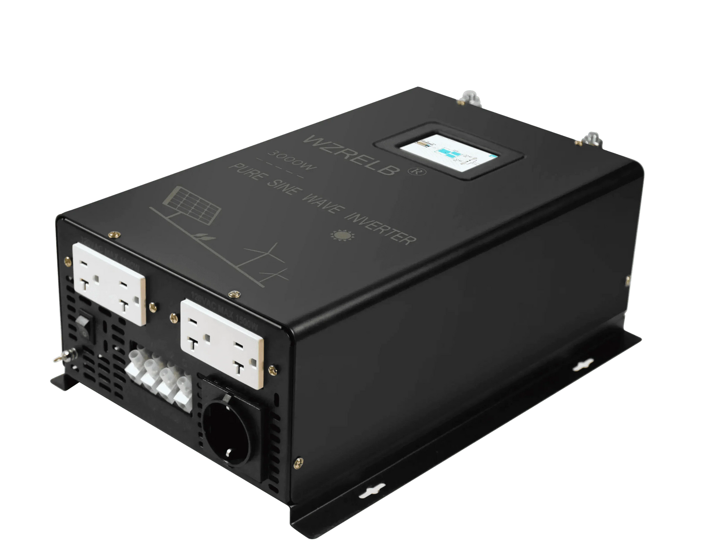 3000W Split-phase Pure Sine Wave Solar Inverter 24V 220V Power Bank Inverter Solar Panel Converter 24V/48V DC to 220V/240V AC - 54 Energy - Renewable Energy Store