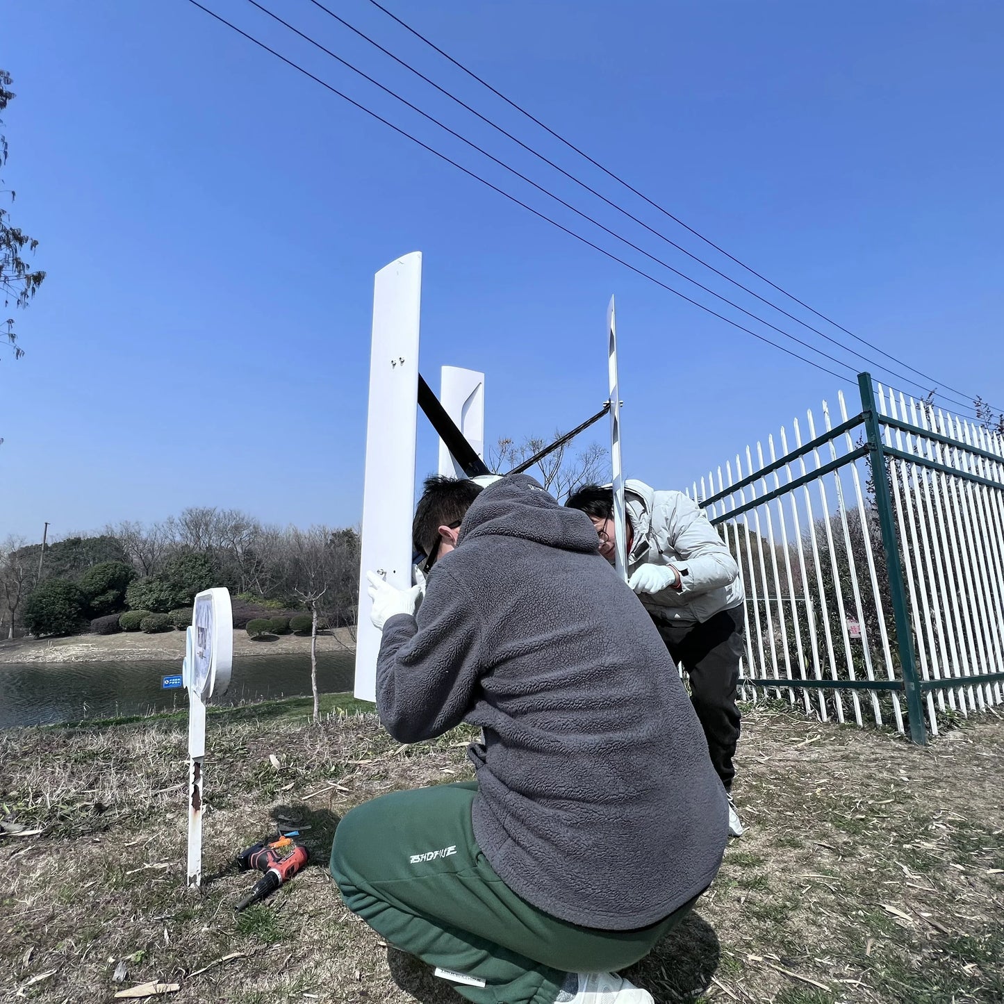 FLTXNY Wind Turbine 3000W 12V 24V 48V Vertical Wind Generator With Controller 3 Phase With 3 blades For Home Use CE by 54 Energy - Renewable Energy Store