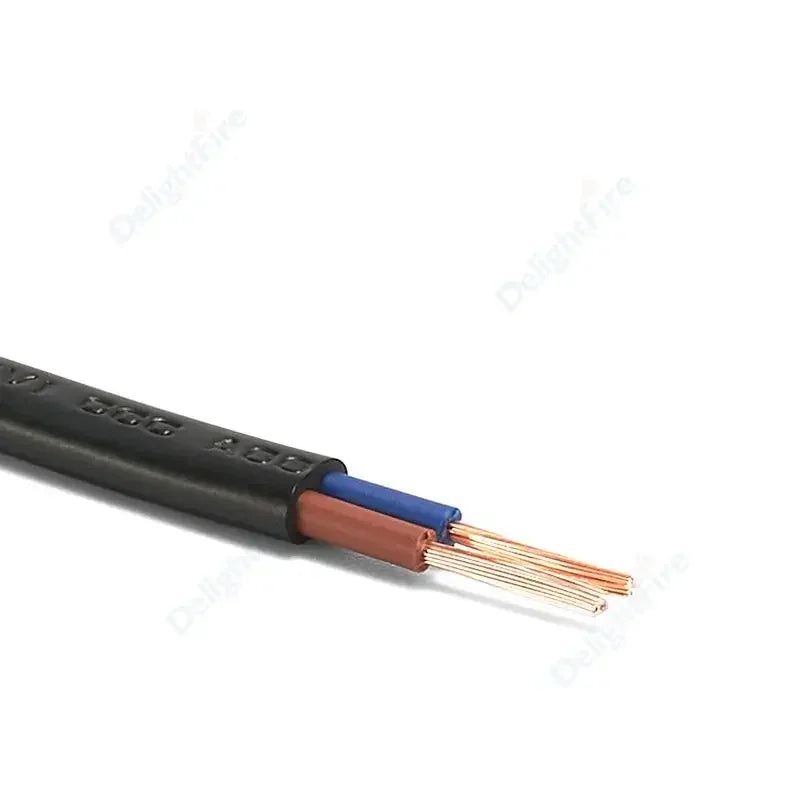 2 Cores PVC Flat Sheathed Electrical Wire 18AWG Extension Cable by 54 Energy - Renewable Energy Store