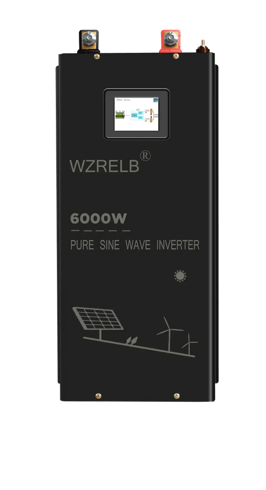 6000W Split-phase Pure Sine Wave Inverter Battery 24V/36V/48V/60V/96V DC to 110/220V,120/240V AC Converter Solar Power Generator - 54 Energy - Renewable Energy Store