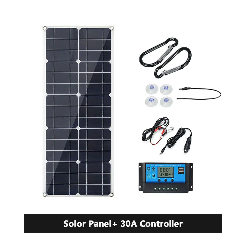 12V Monocrystalline 1200W 18V Flexible Solar Panel Kit For Outdoor Camping by 54 Energy - Renewable Energy Store
