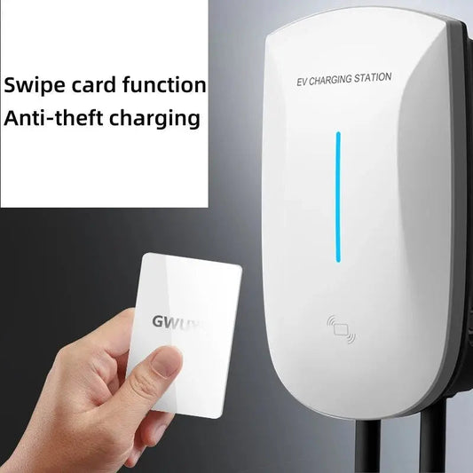 EV Charger Type2 22KW 3Phase Current Adjustable EVSE Wallbox WIFI APP BT Version for Electric Vehicle Car Charging Station - 54 Energy - Renewable Energy Store