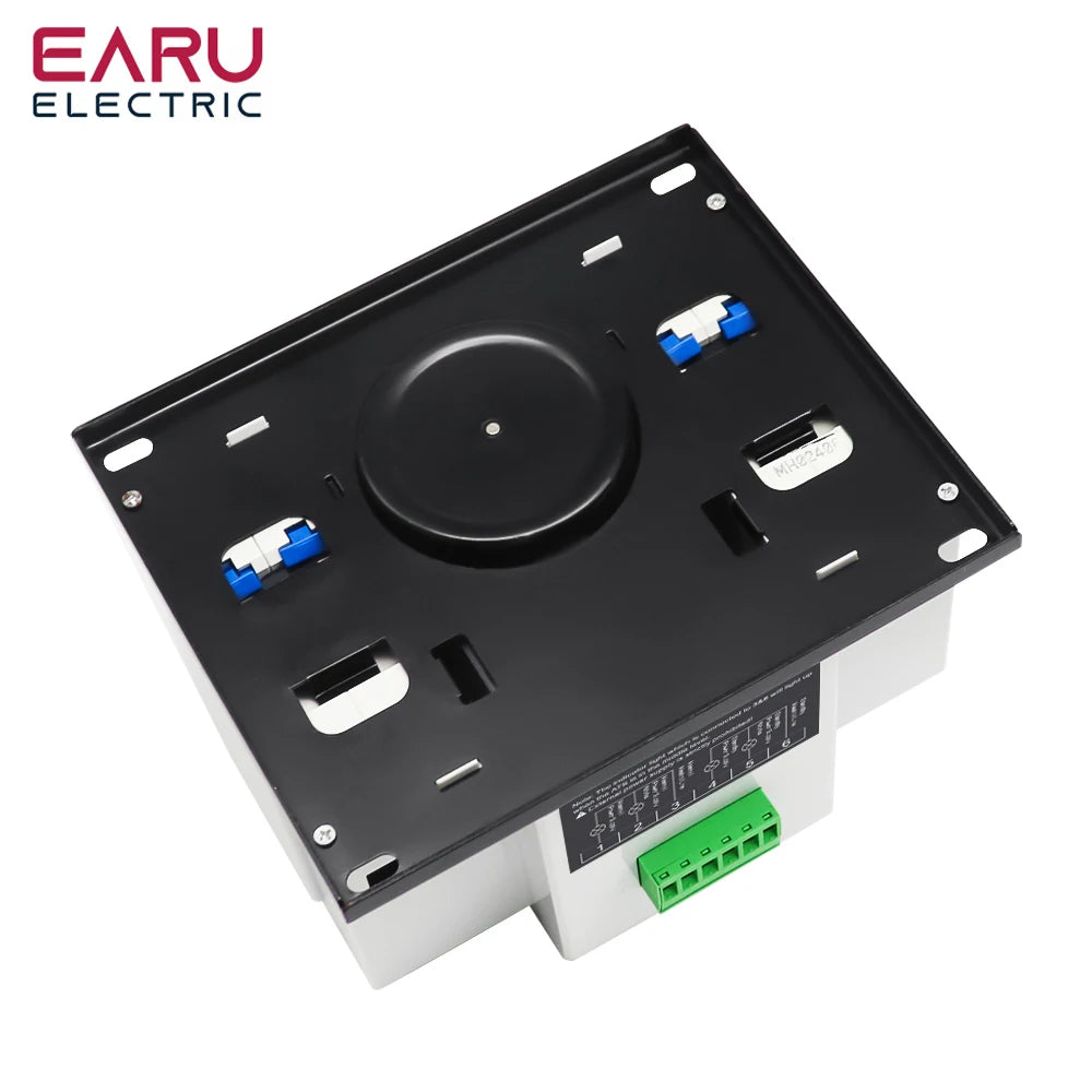 2P 4P 63A 125A ATS PV Dual Power Automatic Transfer Switch AC220V 400V 50/60Hz Type MCB Auto Manual Sal Switches Circuit Breaker