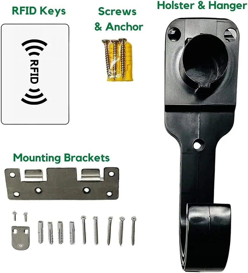 Smart Electric Vehicle Home Charging Station 220 Volt for Tesla and All EV Brands 30' Feet Length (25 Feet, NEMA 14-50p) 25 Feet NEMA 14-50p - 54 Energy - Renewable Energy Store