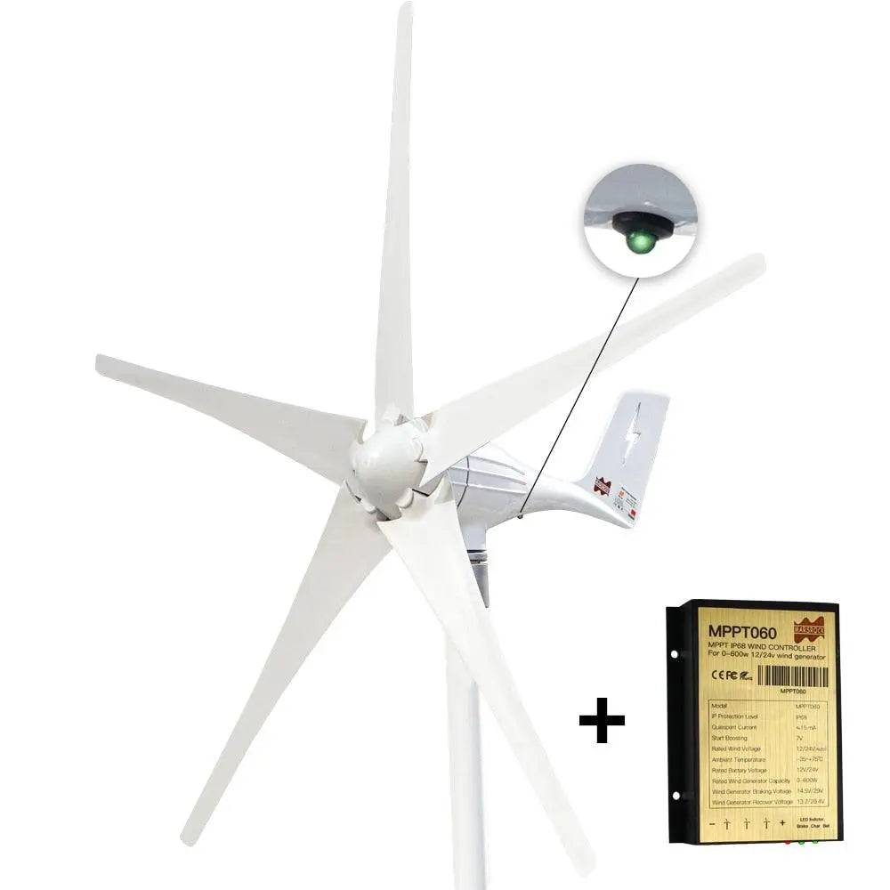 Kaufe PDTO 12/24V 600W LED Wind Turbine Generator Laderegler Regler  Wasserdicht