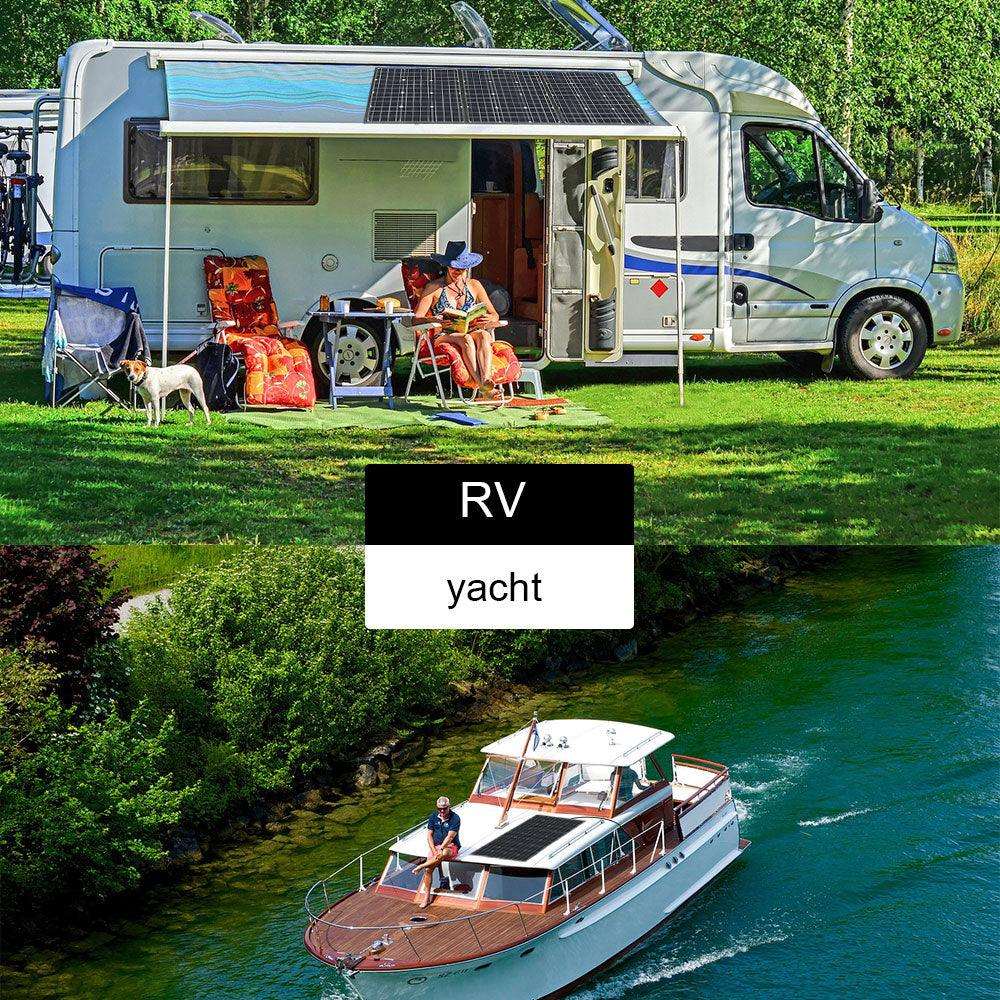 Solar Panel 120W 180W 300W (3PCS x 60W ) Foldable 18V 20A 12V/24V Controller Panel Solar Easy Carry Cell/System Charger - 54 Energy - Renewable Energy Store