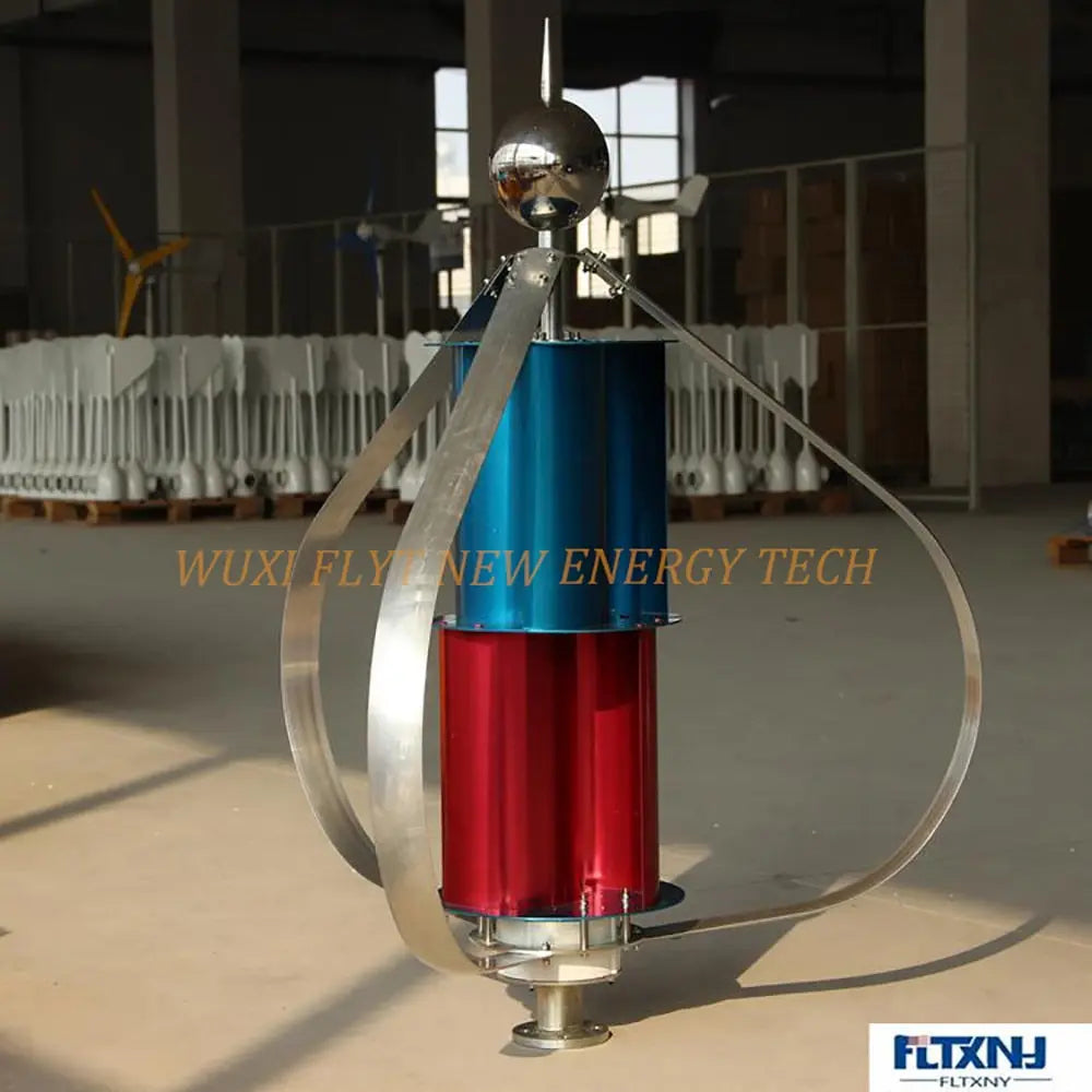 800W 1000W Vertical Axis Wind Turbine Generator 12V 24V Windmill 220v AC Output Household Kit With Controller - 54 Energy - Renewable Energy Store