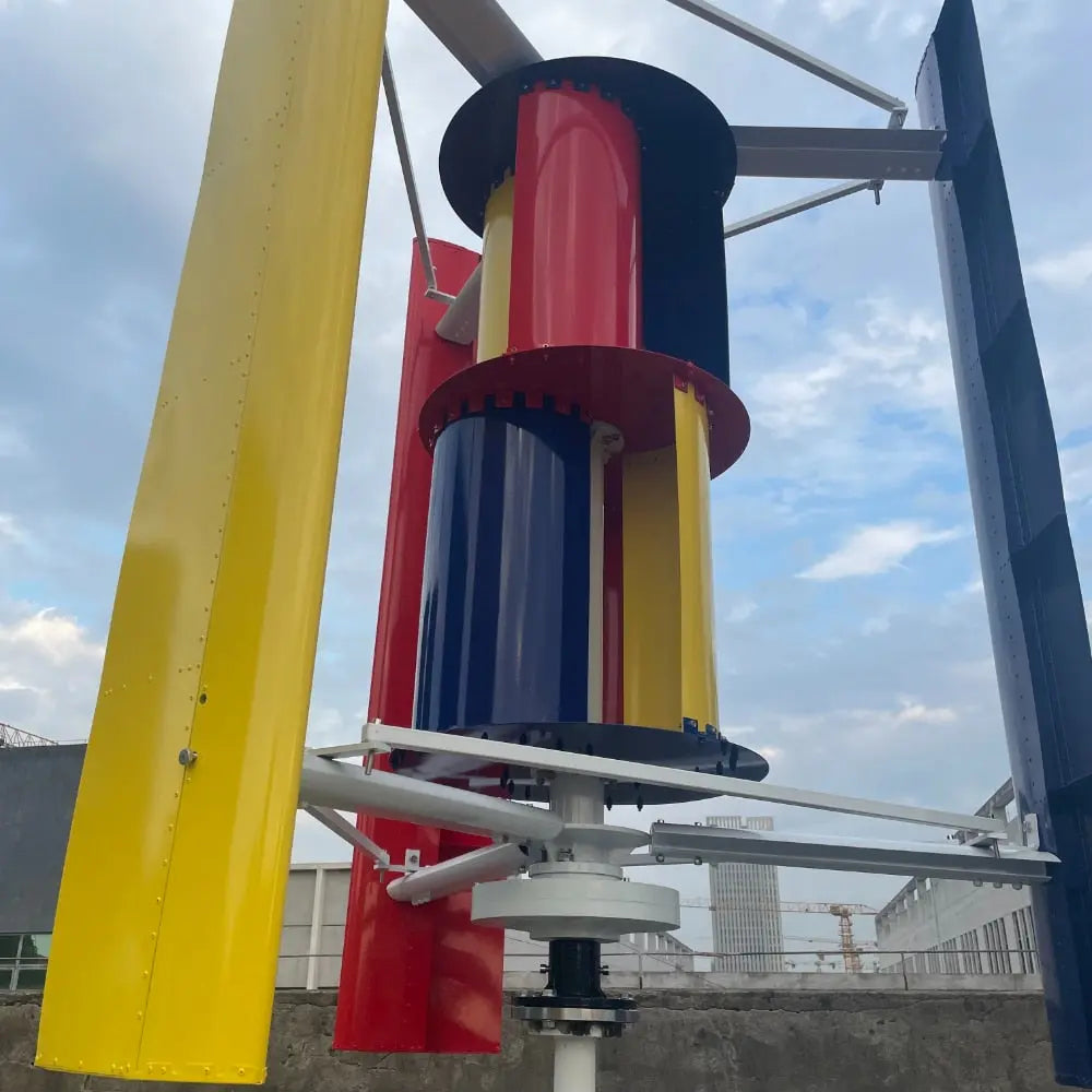Vertical Axis Wind Turbine 6000 / 8000W Electric Power Generator 48/96V 220V 10KW - 54 Energy - Renewable Energy Store