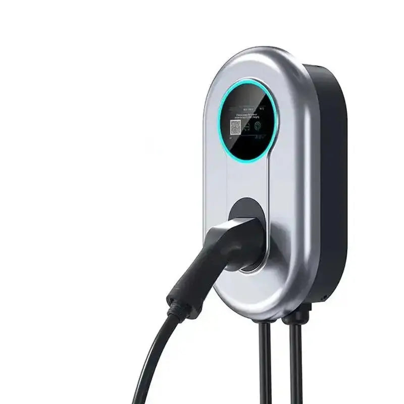 32A EV Charging Station 22KW 3 Phase EVSE Wallbox IEC62196 Type2 Electric Vehicle Car Charger with RFID Card APP EV Home Charger - 54 Energy - Renewable Energy Store