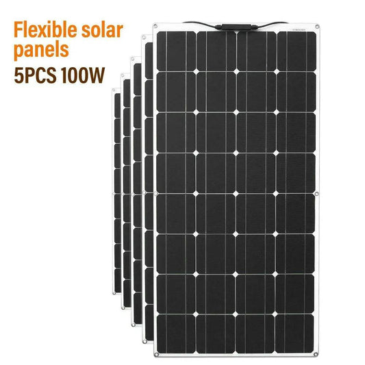 Solar Panel Monocrystalline Charger 500w 300w 200w Energy Systems 12v Cell Diy Module Camping Car - 54 Energy - Renewable Energy Store
