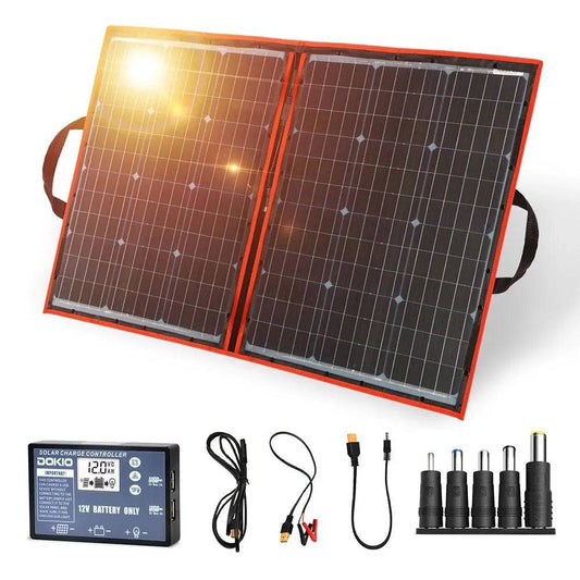 Solar Panels 100 W (55Wx2Pcs) Flexible 12V 18V Controller 100 W - 54 Energy - Renewable Energy Store