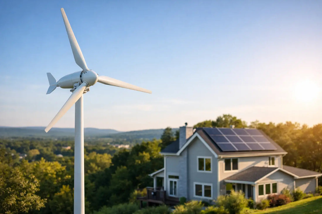 Horizontal Wind Turbine for Home Use
