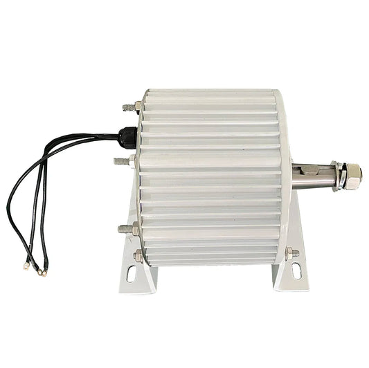 1000W 2000W 12V 24V 48V 3 Phase Gearless Permanent Magnet Generator With Free Controller Use For Wind Turbine Water Turbine by 54 Energy - Renewable Energy Store