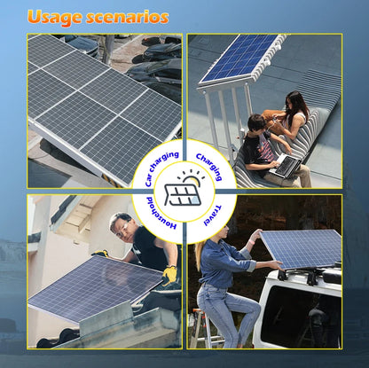 1000W 500W Solar Panel Kit Complete 12V Portable Power System by 54 Energy - Renewable Energy Store