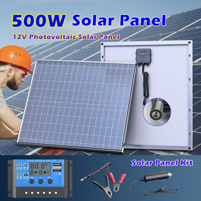1000W 500W Solar Panel Kit Complete 12V Portable Power System by 54 Energy - Renewable Energy Store
