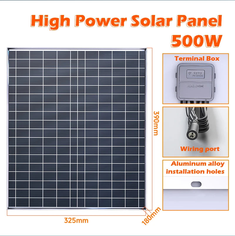 1000W 500W Solar Panel Kit Complete 12V Portable Power System by 54 Energy - Renewable Energy Store