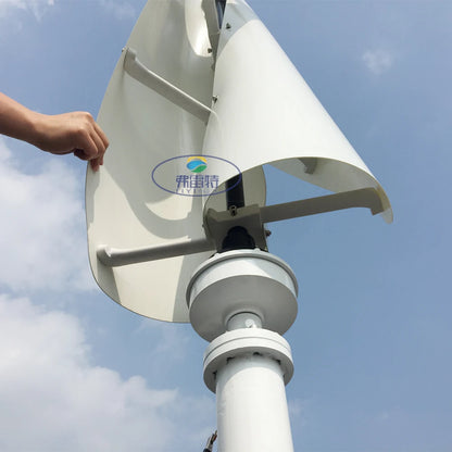1000w 24v48v Hot Selling Vertical Wind Turbine Permanent Magnet Generator Three Phase Vertical Axis Windmill With Controller by 54 Energy - Renewable Energy Store