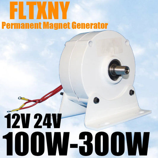100W 200W 12V 24V 3 Phase Gearless Permanent Magnet Generator Wind Controller For Wind Turbine Water Turbine DIY by 54 Energy - Renewable Energy Store
