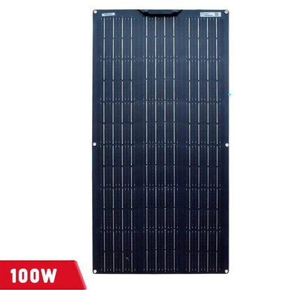 100 W Flexible Solar Panel High-efficiency Solar Modules And Ip68 Sealing Level, Suitable For Roofs, Motor Homes, Balconies, Etc