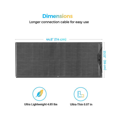 100w 12v Flexible Solar Panel Mono Cell 12 Volt Semi-flexible For Marine Rv Trailer Boat Cabin Van Car Uneven Surfaces Battery