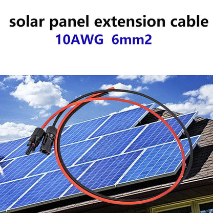 10AWG 6mm2 Tinned Copper Solar PV Extension Wires Set by 54 Energy - Renewable Energy Store