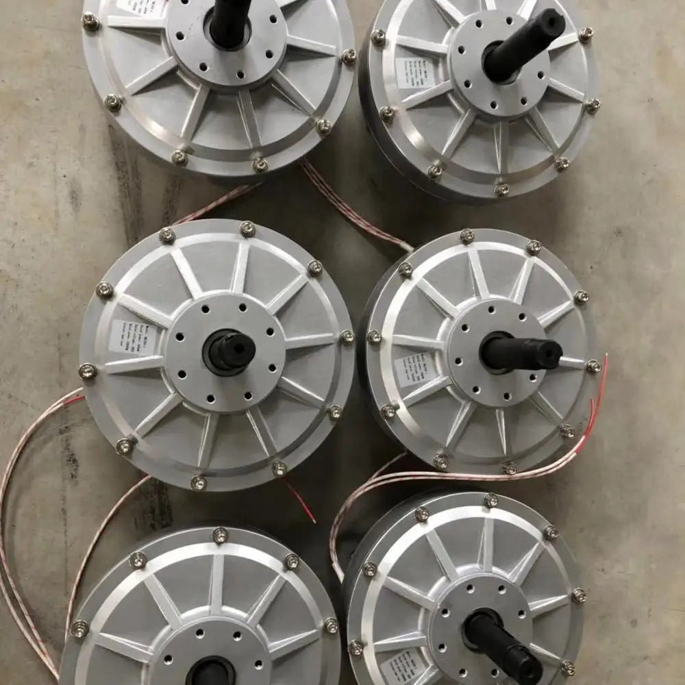 1200RPM Three Phases Coreless Permanent Magnet Generator CE 3000W AC Disc PMG Inner Rotor  Alternator 380V - 54 Energy - Renewable Energy Store
