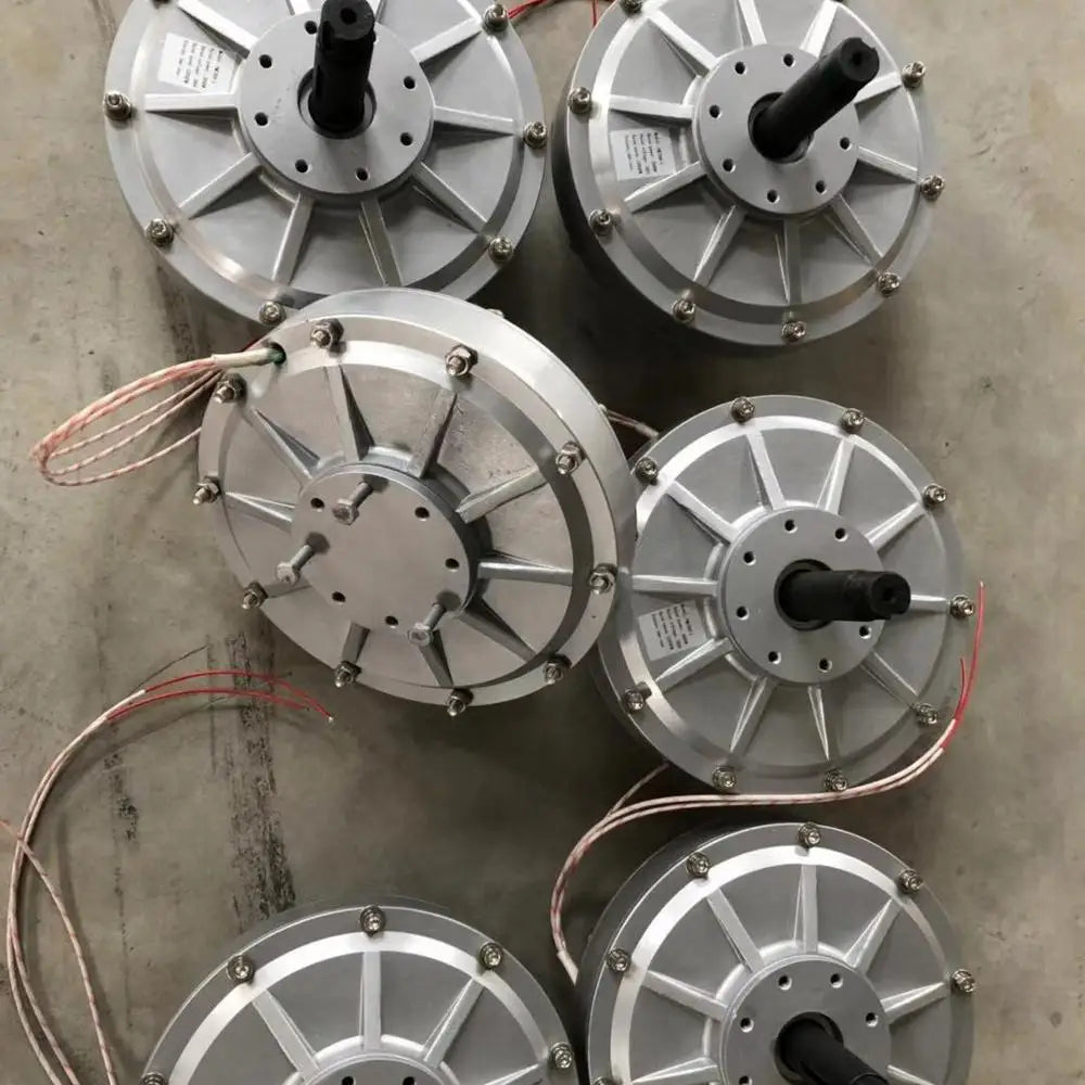 1200RPM Three Phases Coreless Permanent Magnet Generator CE 3000W AC Disc PMG Inner Rotor  Alternator 380V - 54 Energy - Renewable Energy Store