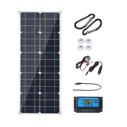 12V Monocrystalline 1200W 18V Flexible Solar Panel Kit For Outdoor Camping by 54 Energy - Renewable Energy Store