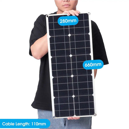 12V Monocrystalline 1200W 18V Flexible Solar Panel Kit For Outdoor Camping by 54 Energy - Renewable Energy Store