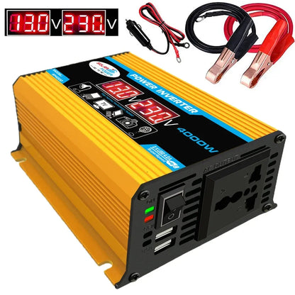 12V to 110V/220V Solar Panel System 4000W Inverter Kit by 54 Energy - Renewable Energy Store