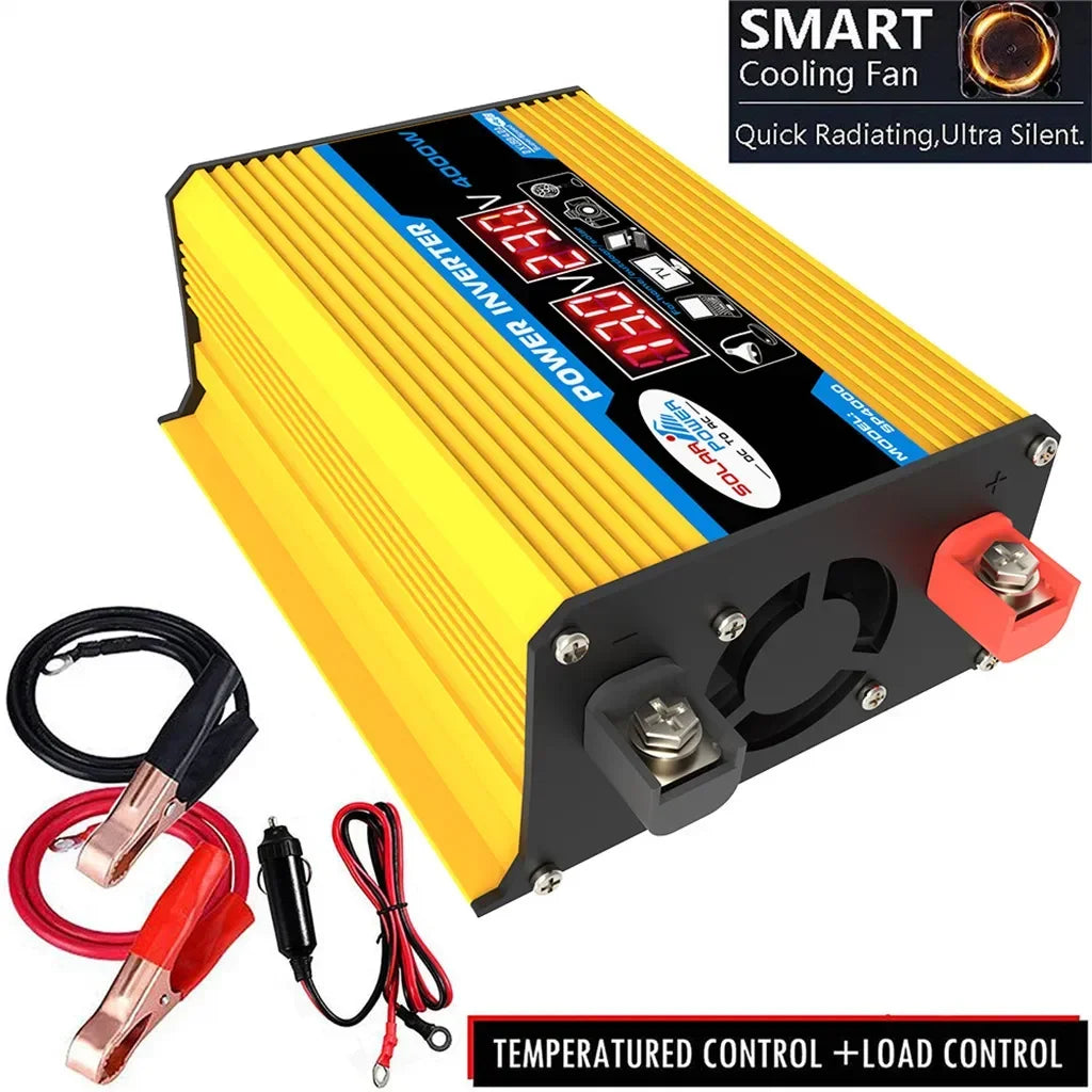 12V to 110V/220V Solar Panel System 4000W Inverter Kit by 54 Energy - Renewable Energy Store