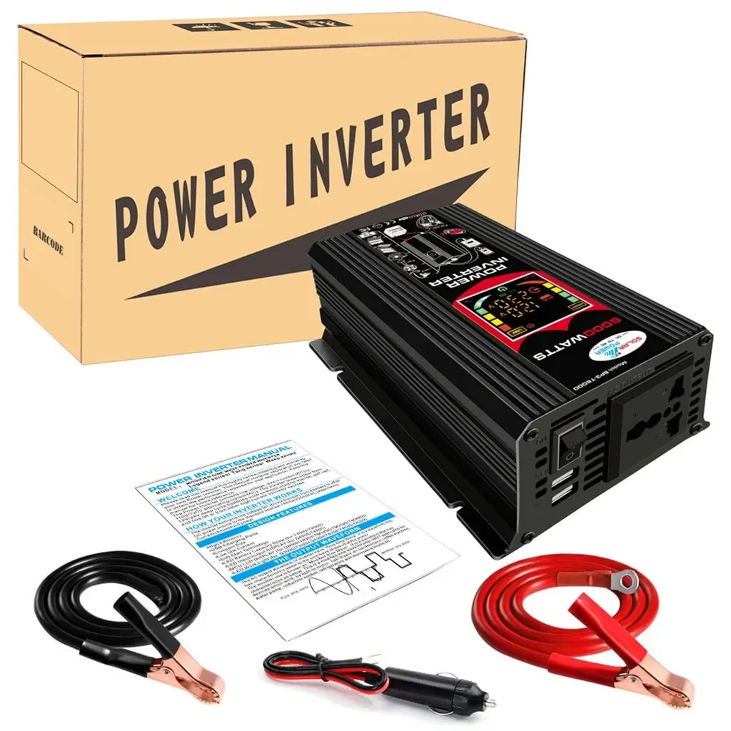 12V to 110V/220V Solar Panel System 4000W Inverter Kit by 54 Energy - Renewable Energy Store