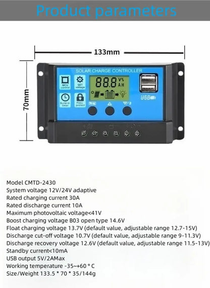 12V to 110V/220V Solar Panel System 4000W Inverter Kit by 54 Energy - Renewable Energy Store