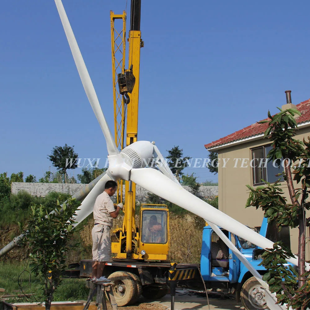 15KW 220V 380V Wind Turbine Generator For Home And Farm Use by 54 Energy - Renewable Energy Store