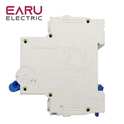 1P+1P 2P+2P MTS AC Dual Power Manual Transfer Interlock Circuit Breaker Din Rail Isolating Discounnecting Switch MCB 40A 63A by 54 Energy - Renewable Energy Store