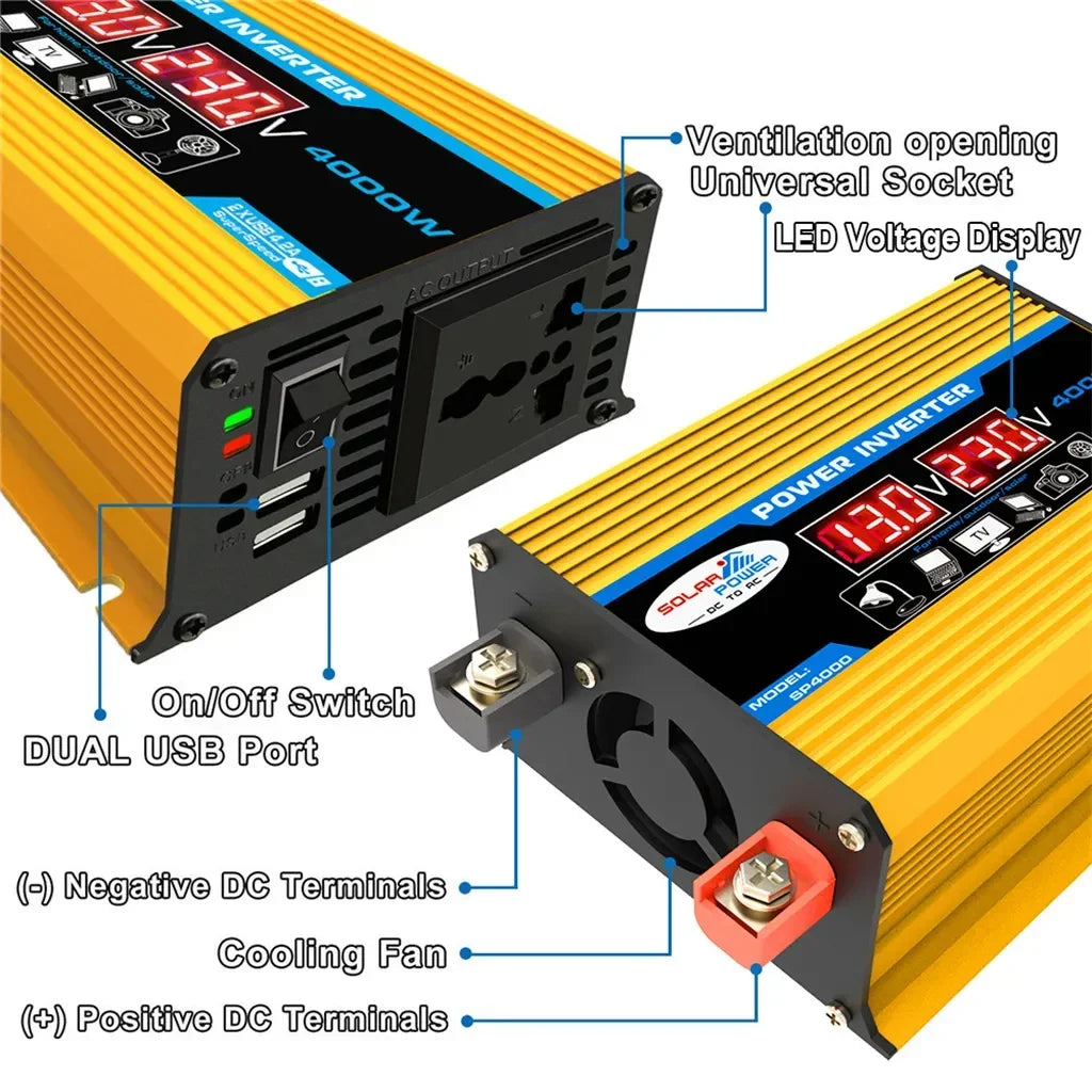 2000W Solar Energy System with 4000W Inverter and Controller by 54 Energy - Renewable Energy Store