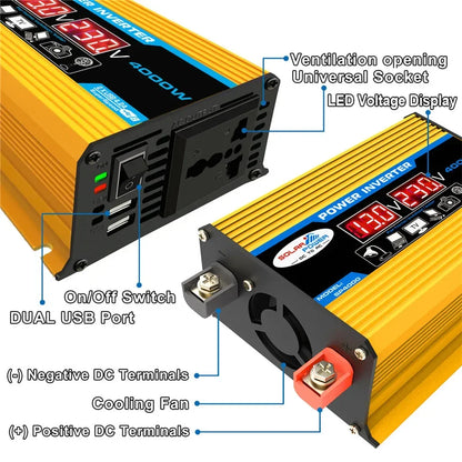 2000W Solar Energy System with 4000W Inverter and Controller by 54 Energy - Renewable Energy Store